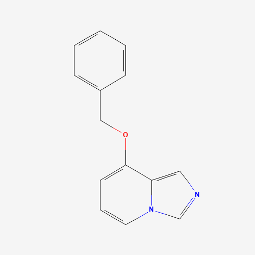 8-phenylmethoxyimidazo[1,5-a]pyridine (CAS: 910094-98-3) - Chemical Structure and Molecular Formula 