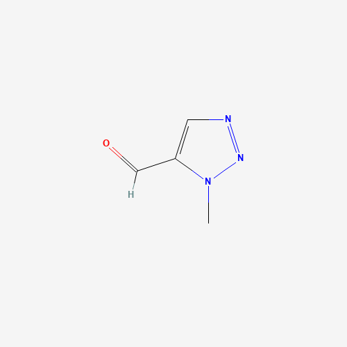 3-methyltriazole-4-carbaldehyde (CAS: 202931-88-2) - Chemical Structure and Molecular Formula 
