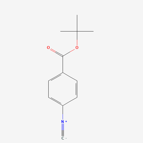 tert-butyl 4-isocyanobenzoate (CAS: 1224444-35-2) - Chemical Structure and Molecular Formula 