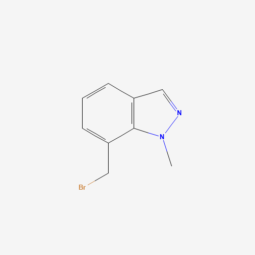 7-(bromomethyl)-1-methylindazole (CAS: 1092961-00-6) - Chemical Structure and Molecular Formula 