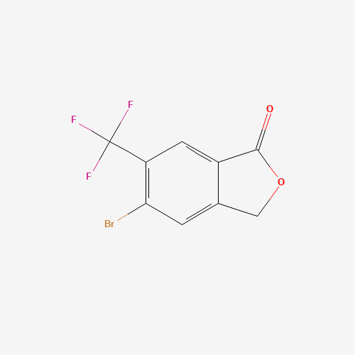 5-bromo-6-(trifluoromethyl)-3H-2-benzofuran-1-one (CAS: 1374572-68-5) - Related Chemical Product