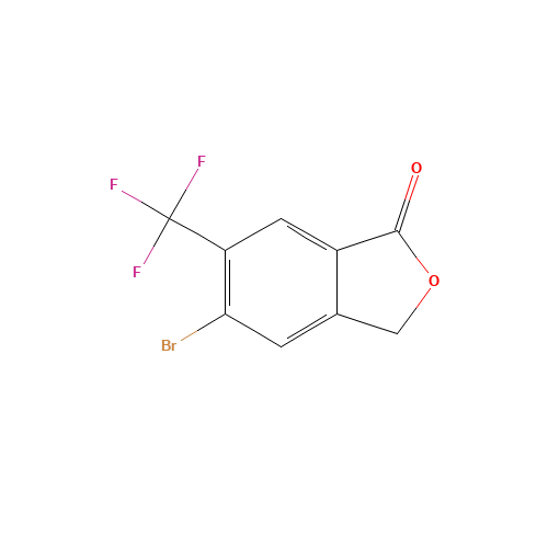 5-bromo-6-(trifluoromethyl)-3H-2-benzofuran-1-one (CAS: 1374572-68-5) - Related Chemical Product