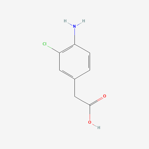 2-(4-amino-3-chlorophenyl)acetic acid (CAS: 22106-57-6) - Related Chemical Product