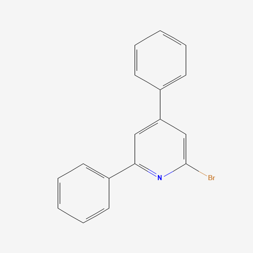 2-bromo-4,6-diphenylpyridine (CAS: 1291081-25-8) - Chemical Structure and Molecular Formula 
