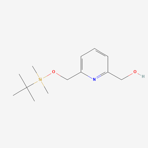 [6-[[tert-butyl(dimethyl)silyl]oxymethyl]pyridin-2-yl]methanol (CAS: 150058-64-3) - Related Chemical Product