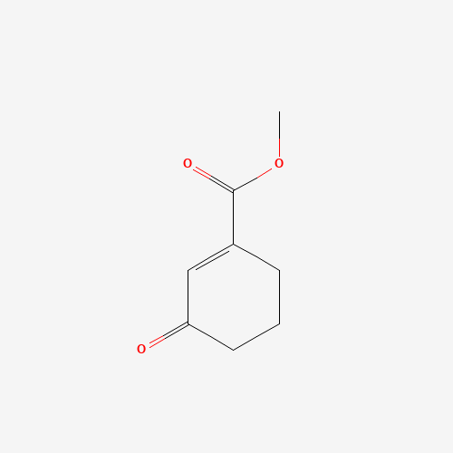 methyl 3-oxocyclohexene-1-carboxylate (CAS: 54396-74-6) - Chemical Structure and Molecular Formula 