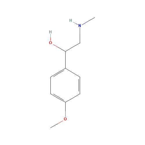 1-(4-methoxyphenyl)-2-(methylamino)ethanol (CAS: 58777-87-0) - Related Chemical Product