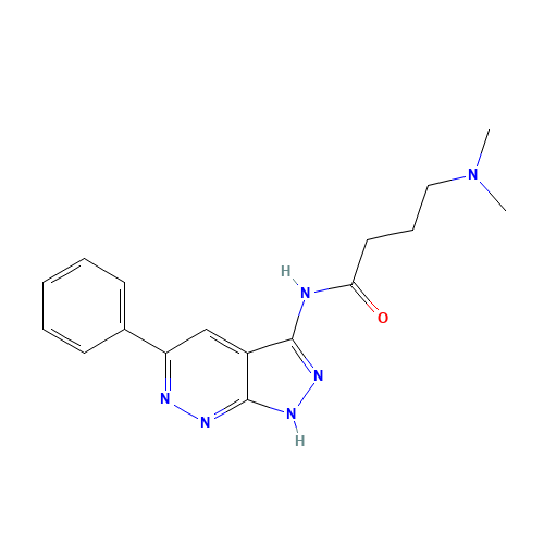 4-(dimethylamino)-N-(5-phenyl-1H-pyrazolo[3,4-c]pyridazin-3-yl)butanamide (CAS: 405222-60-8) - Related Chemical Product