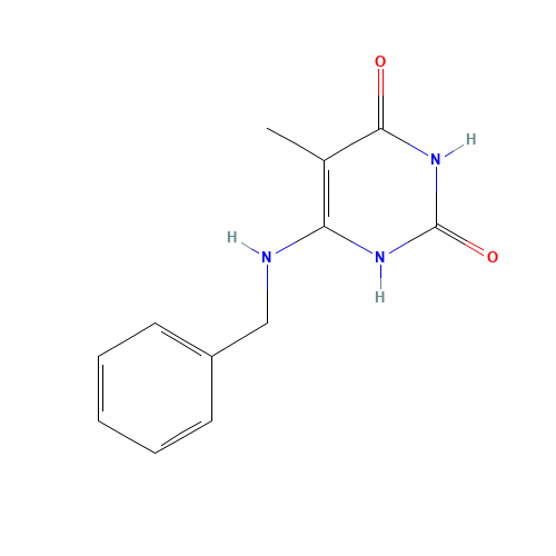 6-(benzylamino)-5-methyl-1H-pyrimidine-2,4-dione (CAS: 24722-42-7) - Related Chemical Product