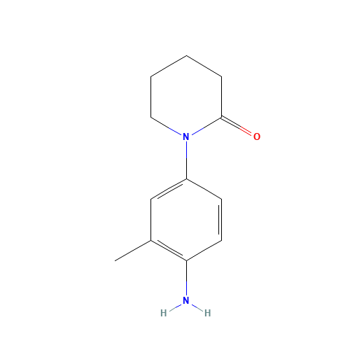 1-(4-amino-3-methylphenyl)piperidin-2-one (CAS: 444002-70-4) - Related Chemical Product