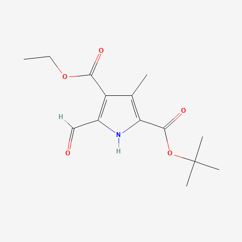 2-O-tert-butyl 4-O-ethyl 5-formyl-3-methyl-1H-pyrrole-2,4-dicarboxylate (CAS: 517894-64-3) - Related Chemical Product