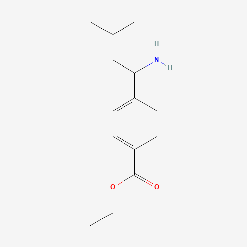 ethyl 4-(1-amino-3-methylbutyl)benzoate (CAS: 1421348-90-4) - Related Chemical Product