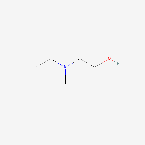 2-[ethyl(methyl)amino]ethanol (CAS: 2893-43-8) - Chemical Structure and Molecular Formula 