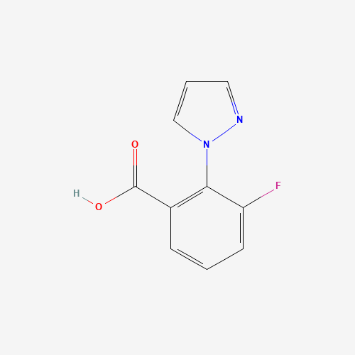 3-fluoro-2-pyrazol-1-ylbenzoic acid (CAS: 1214622-53-3) - Related Chemical Product