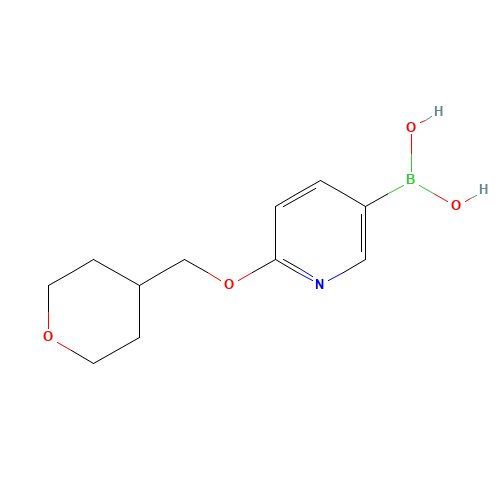 [6-(oxan-4-ylmethoxy)pyridin-3-yl]boronic acid (CAS: 1415793-89-3) - Related Chemical Product