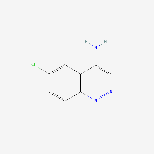 6-chlorocinnolin-4-amine (CAS: 18259-66-0) - Chemical Structure and Molecular Formula 