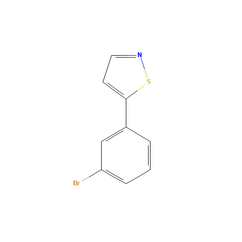 5-(3-bromophenyl)-1,2-thiazole (CAS: 49602-96-2) - Related Chemical Product