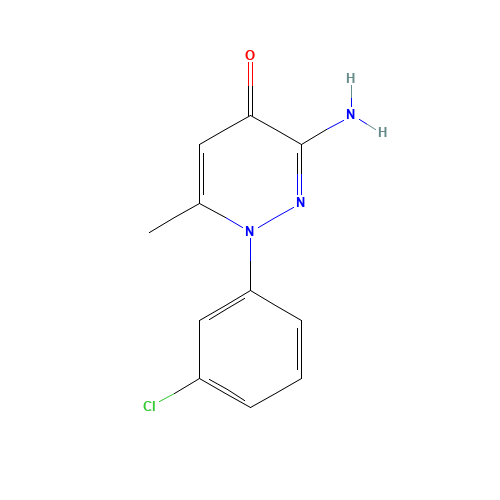 3-amino-1-(3-chlorophenyl)-6-methylpyridazin-4-one (CAS: 133221-03-1) - Related Chemical Product