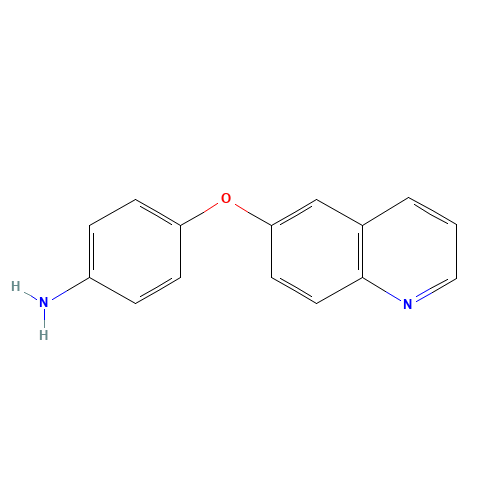 4-quinolin-6-yloxyaniline (CAS: 98696-54-9) - Related Chemical Product