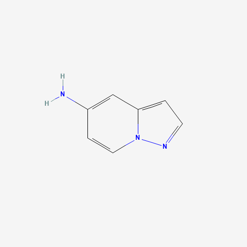 pyrazolo[1,5-a]pyridin-5-amine (CAS: 1101120-37-9) - Chemical Structure and Molecular Formula 