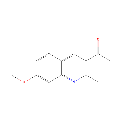 1-(7-methoxy-2,4-dimethylquinolin-3-yl)ethanone (CAS: 42465-20-3) - Related Chemical Product