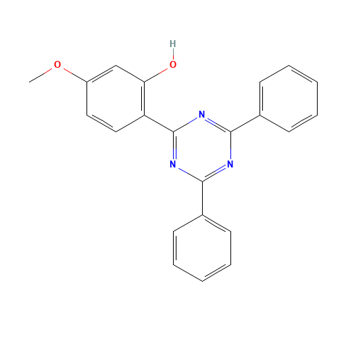6-(4,6-diphenyl-1H-1,3,5-triazin-2-ylidene)-3-methoxycyclohexa-2,4-dien-1-one (CAS: 106556-36-9) - Related Chemical Product