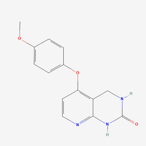 5-(4-methoxyphenoxy)-3,4-dihydro-1H-pyrido[2,3-d]pyrimidin-2-one (CAS: 1265636-23-4) - Related Chemical Product