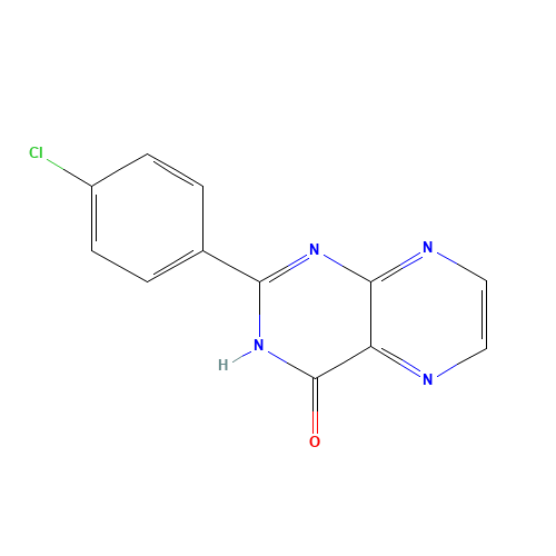 2-(4-chlorophenyl)-1H-pteridin-4-one (CAS: 155513-86-3) - Related Chemical Product