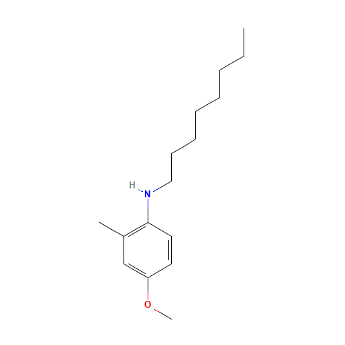 4-methoxy-2-methyl-N-octylaniline (CAS: 55739-79-2) - Related Chemical Product