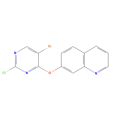 7-(5-bromo-2-chloropyrimidin-4-yl)oxyquinoline (CAS: 1257303-38-0) - Related Chemical Product