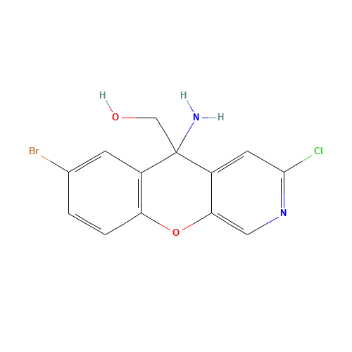 (5-amino-7-bromo-3-chlorochromeno[2,3-c]pyridin-5-yl)methanol (CAS: 1335218-49-9) - Related Chemical Product