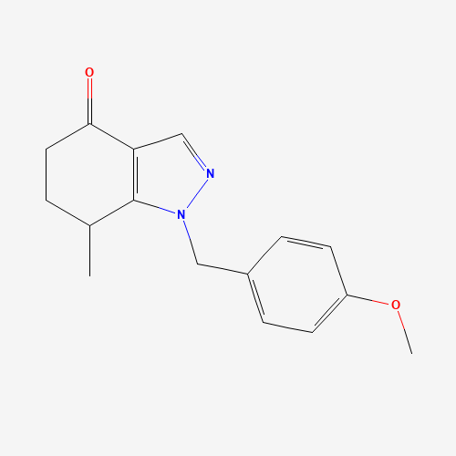 1-[(4-methoxyphenyl)methyl]-7-methyl-6,7-dihydro-5H-indazol-4-one (CAS: 1355249-08-9) - Related Chemical Product
