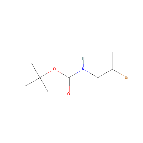 tert-butyl N-(2-bromopropyl)carbamate (CAS: 121102-88-3) - Related Chemical Product