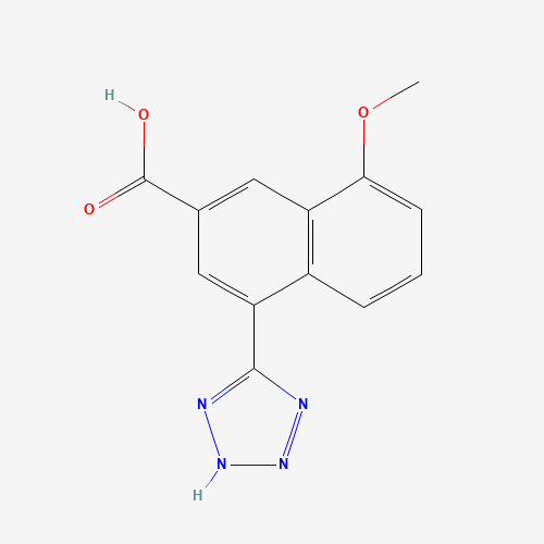 8-methoxy-4-(2H-tetrazol-5-yl)naphthalene-2-carboxylic acid (CAS: 921761-08-2) - Related Chemical Product