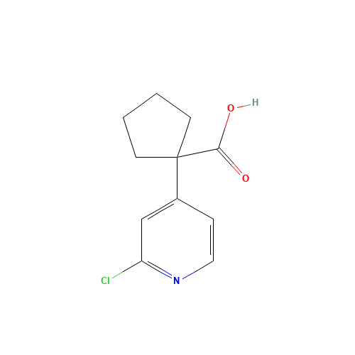 1-(2-chloropyridin-4-yl)cyclopentane-1-carboxylic acid (CAS: 1195178-73-4) - Related Chemical Product
