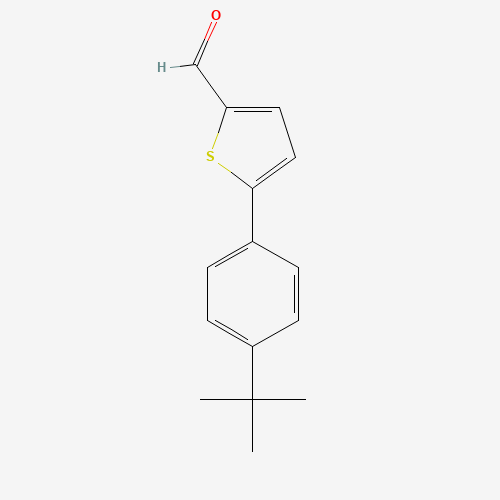 5-(4-tert-butylphenyl)thiophene-2-carbaldehyde (CAS: 343604-17-1) - Related Chemical Product