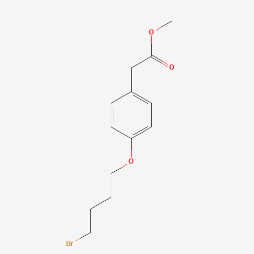 methyl 2-[4-(4-bromobutoxy)phenyl]acetate (CAS: 187341-93-1) - Related Chemical Product