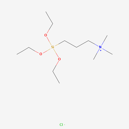 trimethyl(3-triethoxysilylpropyl)azanium;chloride (CAS: 84901-27-9) - Related Chemical Product