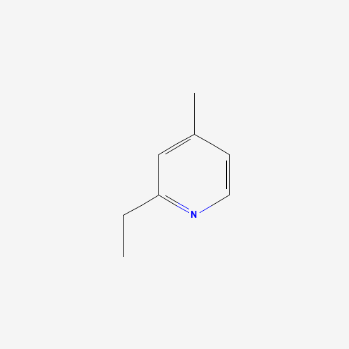 2-ethyl-4-methylpyridine (CAS: 2150-18-7) - Chemical Structure and Molecular Formula 