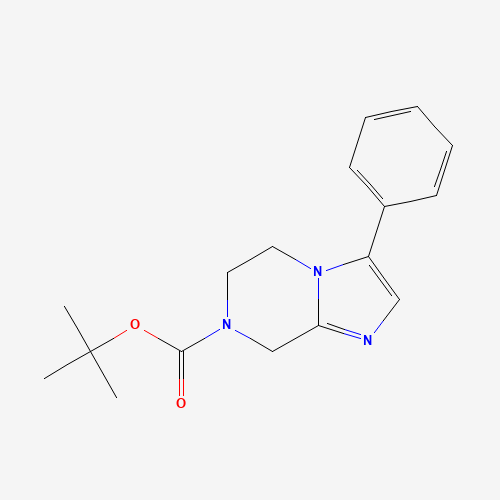 tert-butyl 3-phenyl-6,8-dihydro-5H-imidazo[1,2-a]pyrazine-7-carboxylate (CAS: 1226776-87-9) - Related Chemical Product