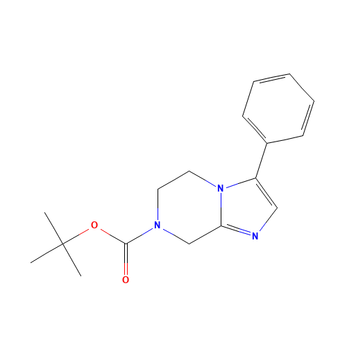 tert-butyl 3-phenyl-6,8-dihydro-5H-imidazo[1,2-a]pyrazine-7-carboxylate (CAS: 1226776-87-9) - Related Chemical Product