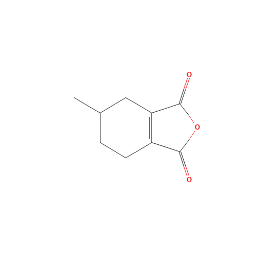 5-methyl-4,5,6,7-tetrahydro-2-benzofuran-1,3-dione (CAS: 19438-59-6) - Chemical Structure and Molecular Formula 