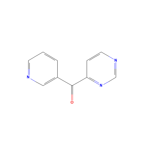 pyridin-3-yl(pyrimidin-4-yl)methanone (CAS: 188630-98-0) - Chemical Structure and Molecular Formula 