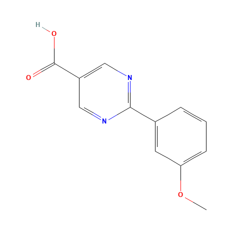 2-(3-methoxyphenyl)pyrimidine-5-carboxylic acid (CAS: 927803-27-8) - Related Chemical Product