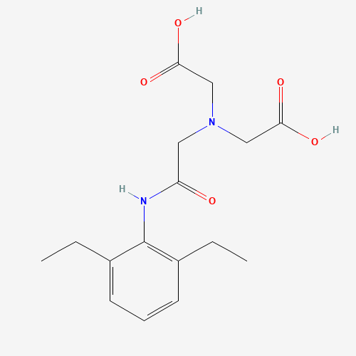 2-[carboxymethyl-[2-(2,6-diethylanilino)-2-oxoethyl]amino]acetic acid (CAS: 63245-28-3) - Related Chemical Product