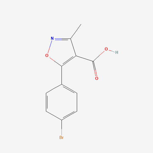 5-(4-bromophenyl)-3-methyl-1,2-oxazole-4-carboxylic acid (CAS: 91182-60-4) - Related Chemical Product
