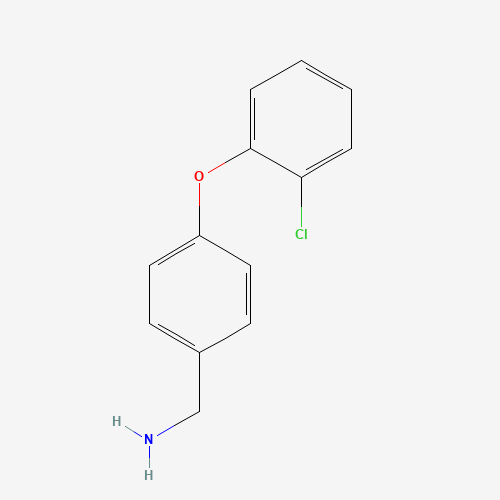 [4-(2-chlorophenoxy)phenyl]methanamine (CAS: 270259-94-4) - Related Chemical Product
