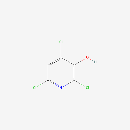 2,4,6-trichloropyridin-3-ol (CAS: 58498-59-2) - Chemical Structure and Molecular Formula 