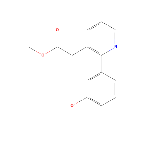 methyl 2-[2-(3-methoxyphenyl)pyridin-3-yl]acetate (CAS: 958219-63-1) - Related Chemical Product