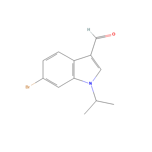 6-bromo-1-propan-2-ylindole-3-carbaldehyde (CAS: 1360921-57-8) - Related Chemical Product